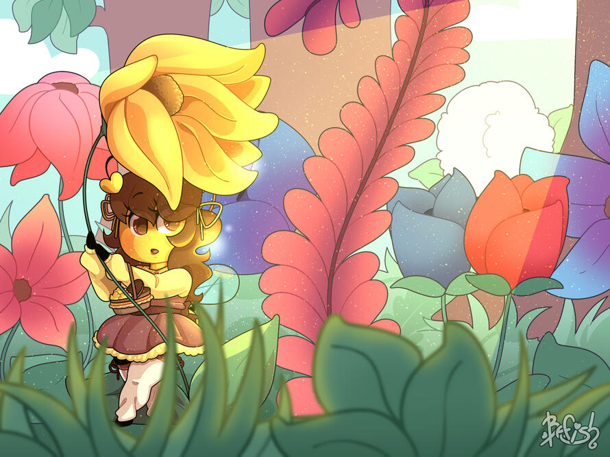 Wandering Through The Garden