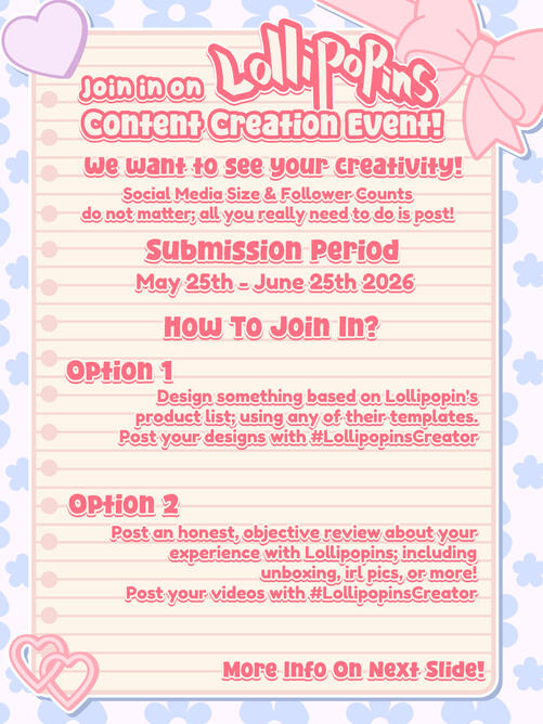 Lollipopins Event Post Lollipopins Event Post