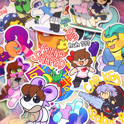 Matte Vinyl Stickers